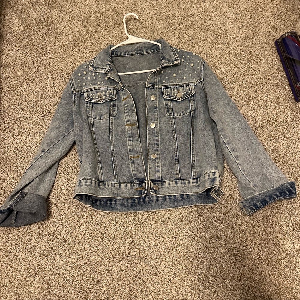 Studded Denim Jacket